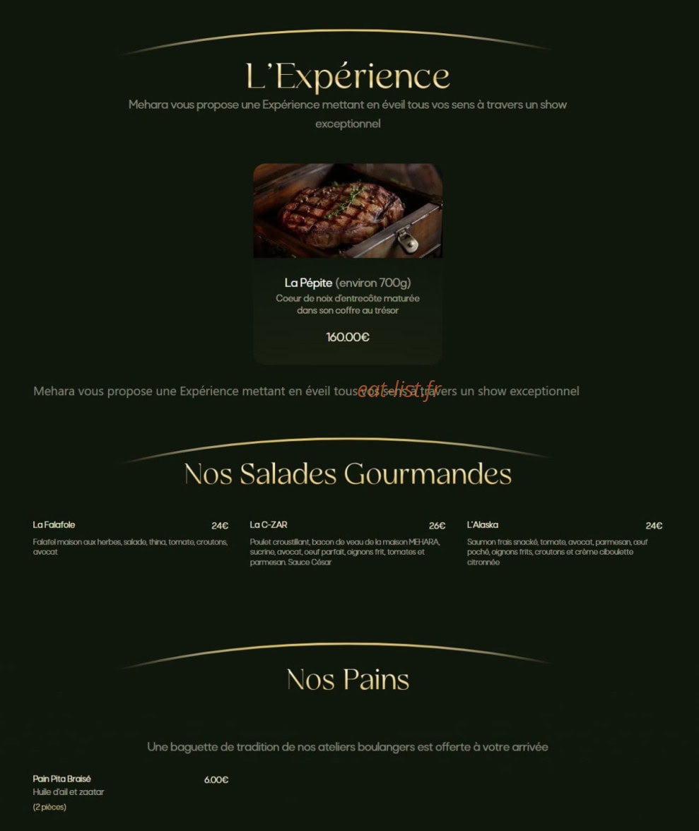 Mehara — carte page 4