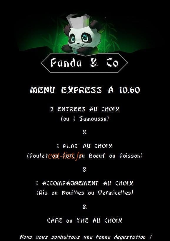 Panda & Co — carte page 3