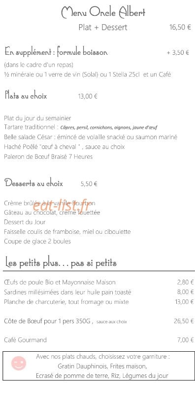 Tante Eugenie — carte page 1
