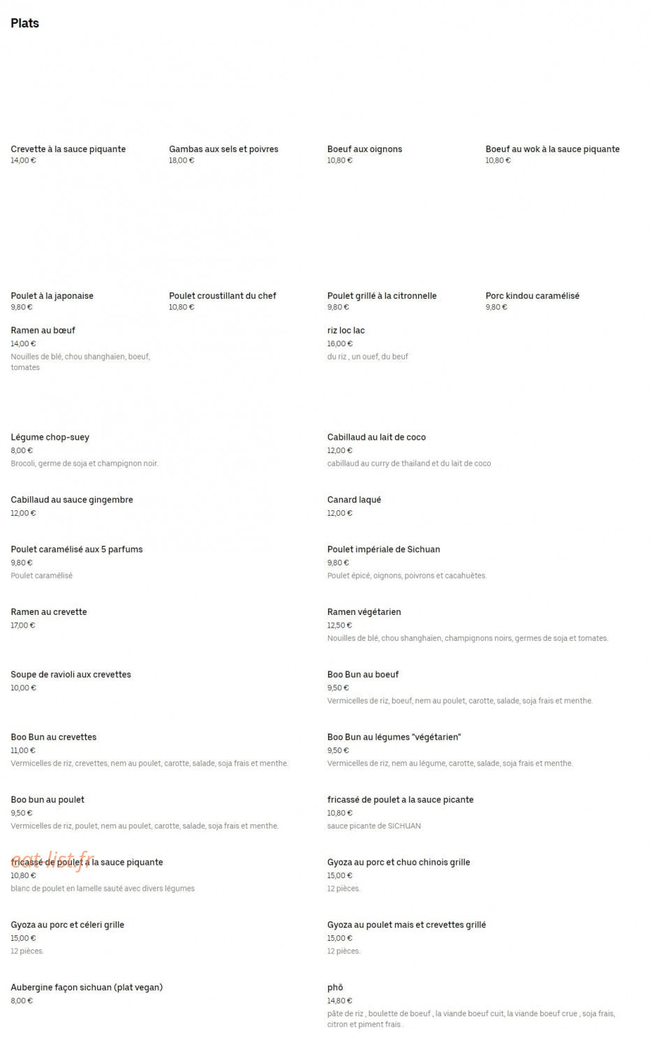 Yumis — carte page 3