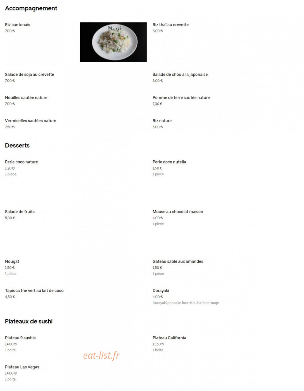 Yumis — carte page 4