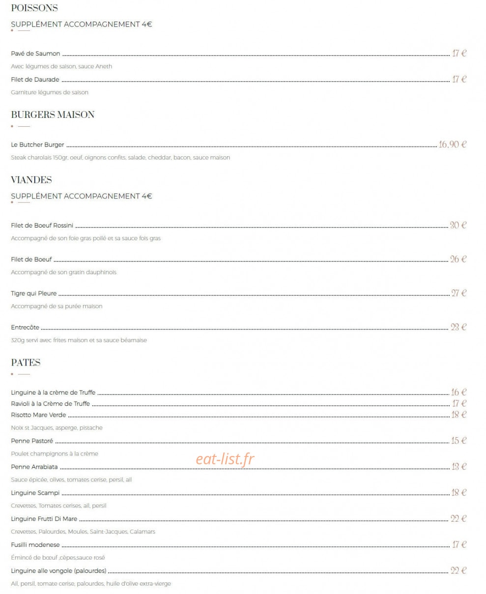Butcher square — carte page 3
