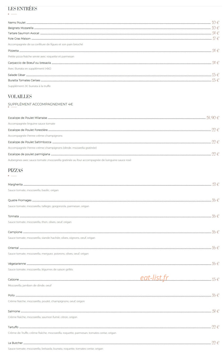 Butcher Square — carte page 1