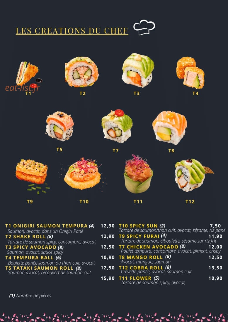 Charm Thaï — carte page 9