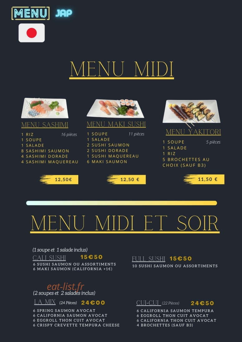 Charm Thaï — carte page 7