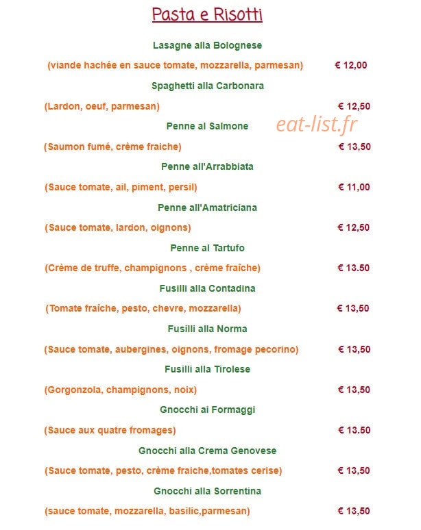 Grazie Mille — carte page 2