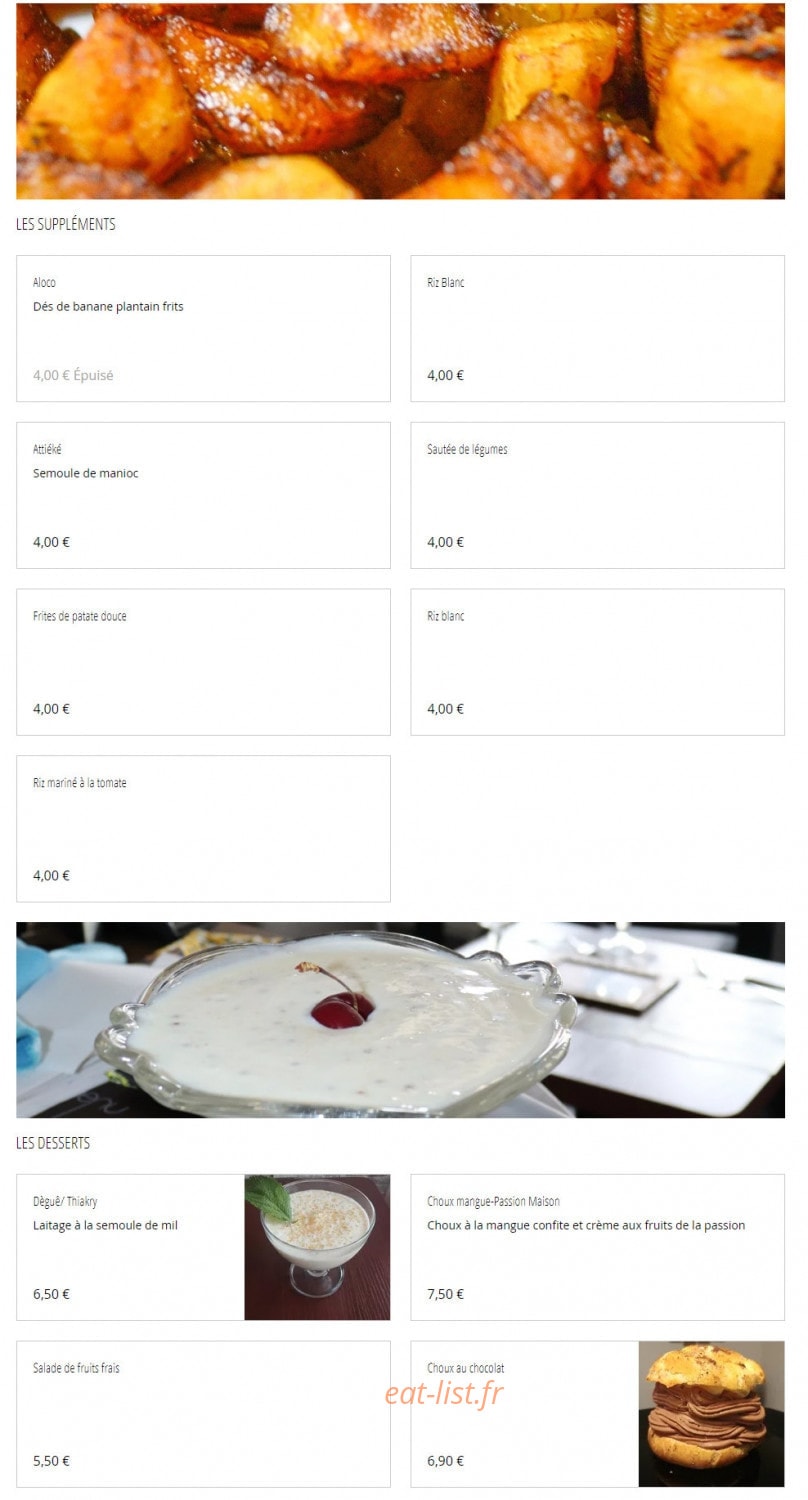 La Marmite d'Eve à Cachan - menu et photos