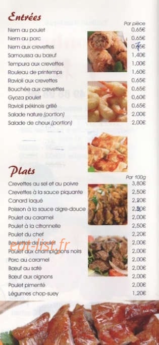 Le Bonheur — carte page 2