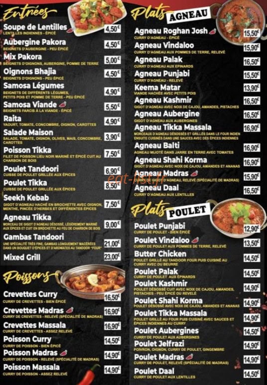 Le Prince du Kashmir — carte page 2