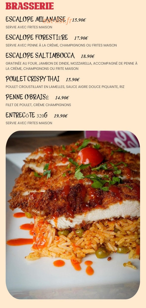 O'braisé — carte page 6