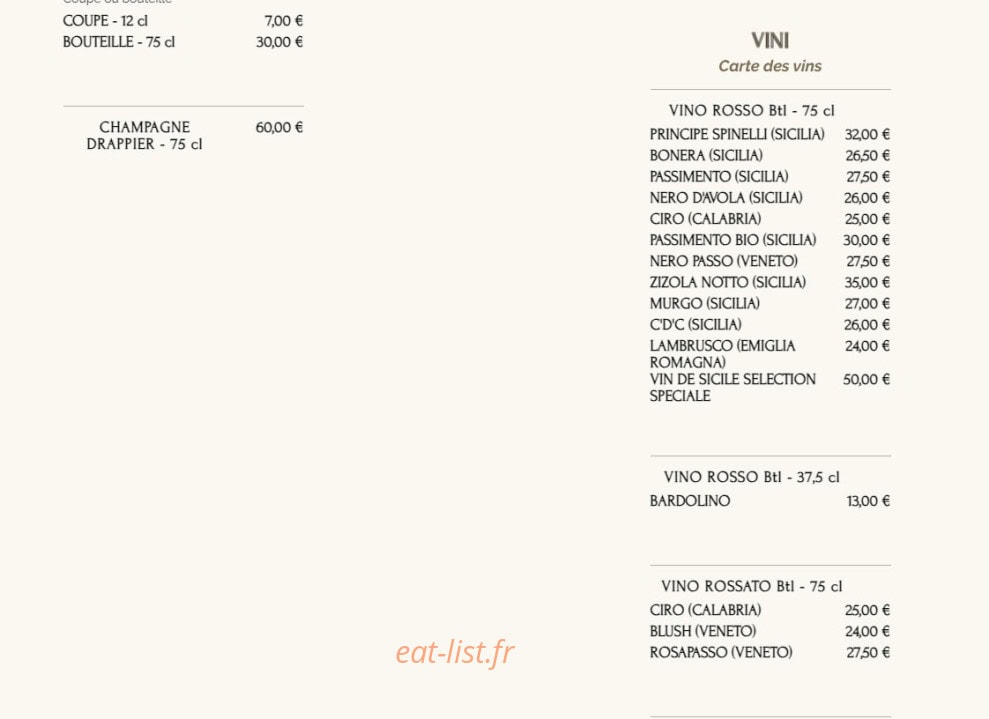 Sergio — carte page 10