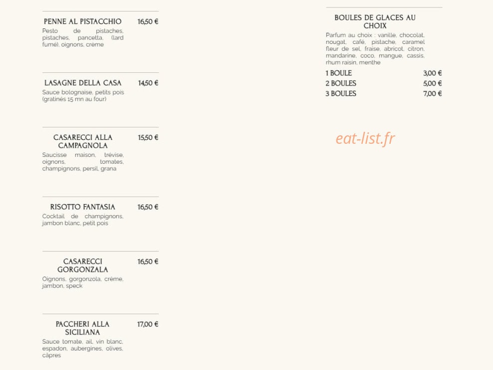 Sergio — carte page 3