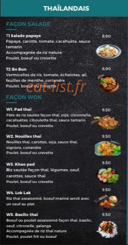 Wok'N sushi — carte page 5