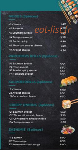 Wok'N sushi — carte page 4