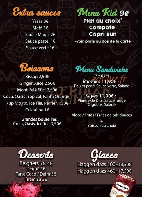 African Doumouni — carte page 4