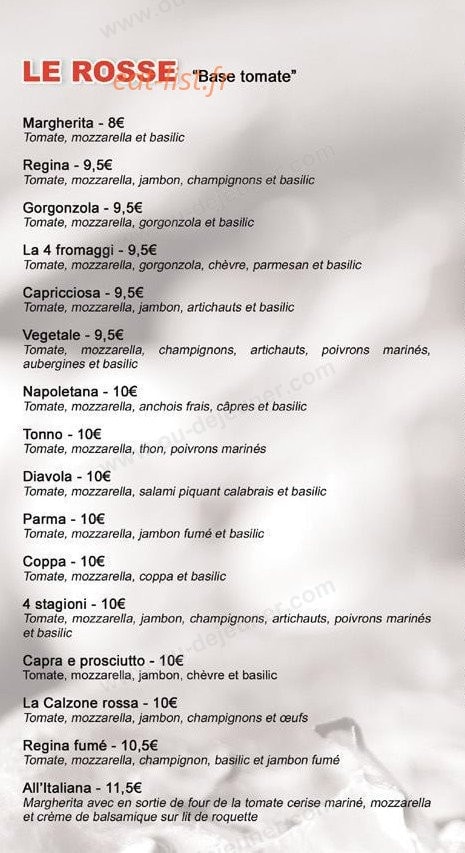 All Italiana — carte page 2