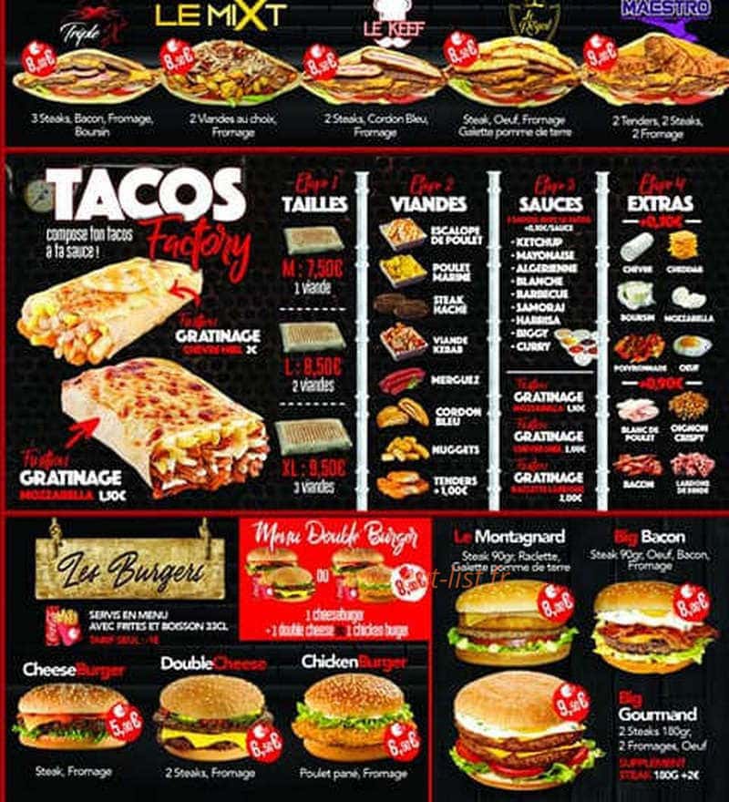 Andiamo Pizza — carte page 2