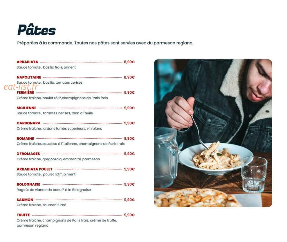 Chez Antoine — carte page 2