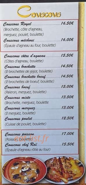 Chez Léon — carte page 2