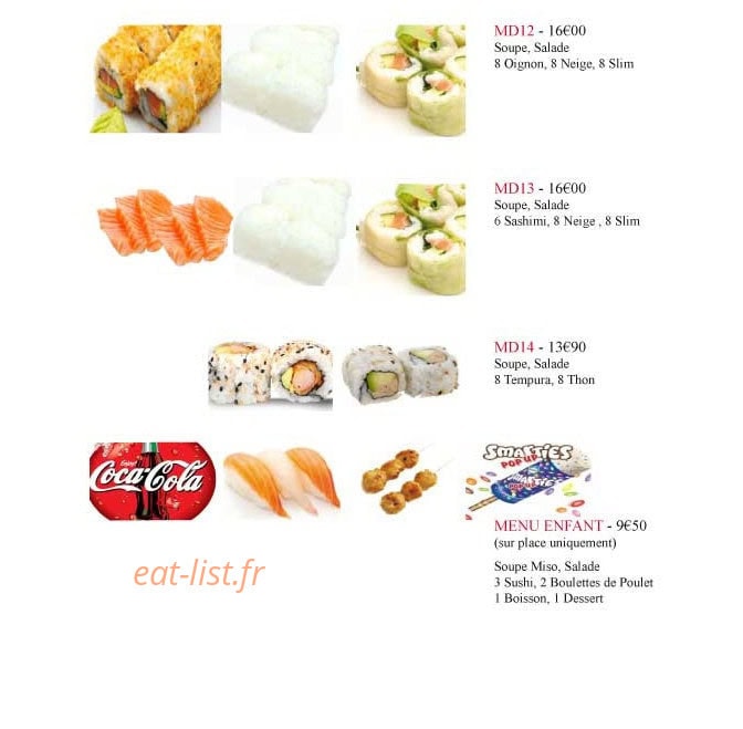 Carte et menu de Duo Cai XI Gu à L' Hay les Roses — Les spécial page 2