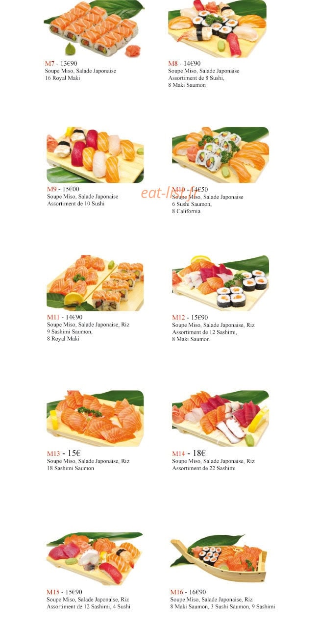 Carte et menu de Duo Cai XI Gu à L' Hay les Roses — Les menus page 3