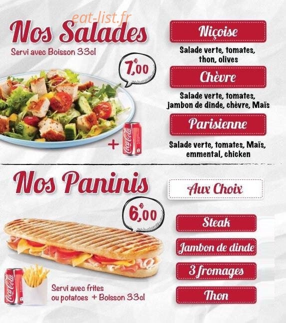 Food Factory — carte page 6