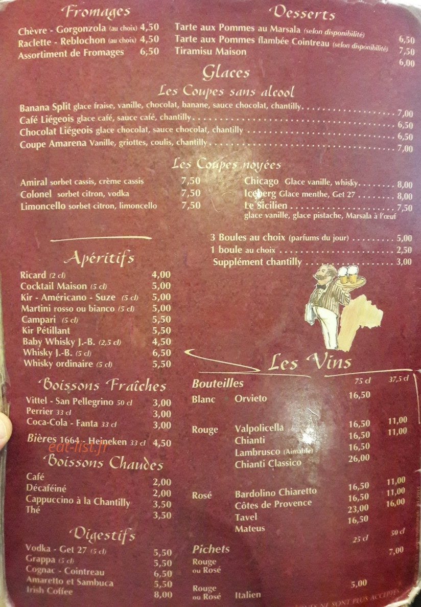 Il Pescatore — carte page 2