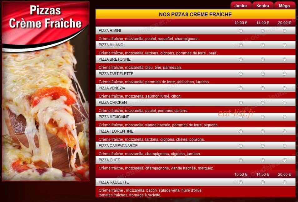 Presto Pizza 94 — carte page 4