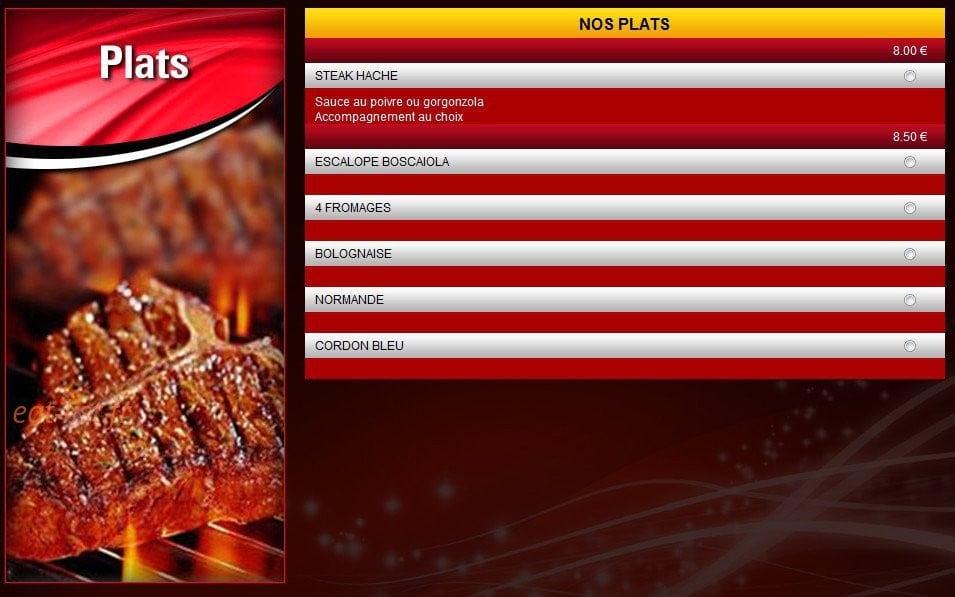 Presto Pizza 94 — carte page 7