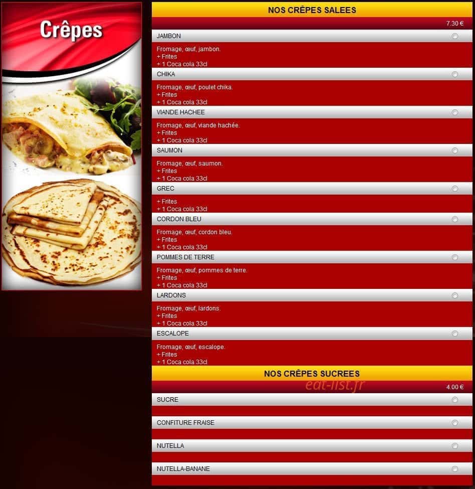 Presto Pizza 94 — carte page 12