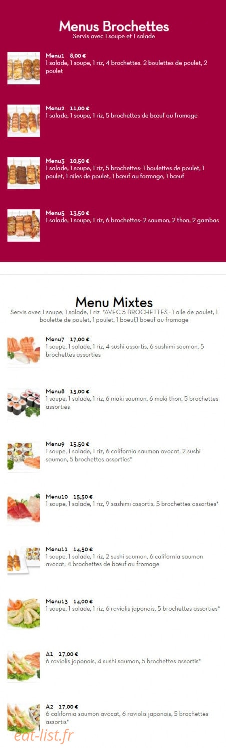 Sakura — carte page 1