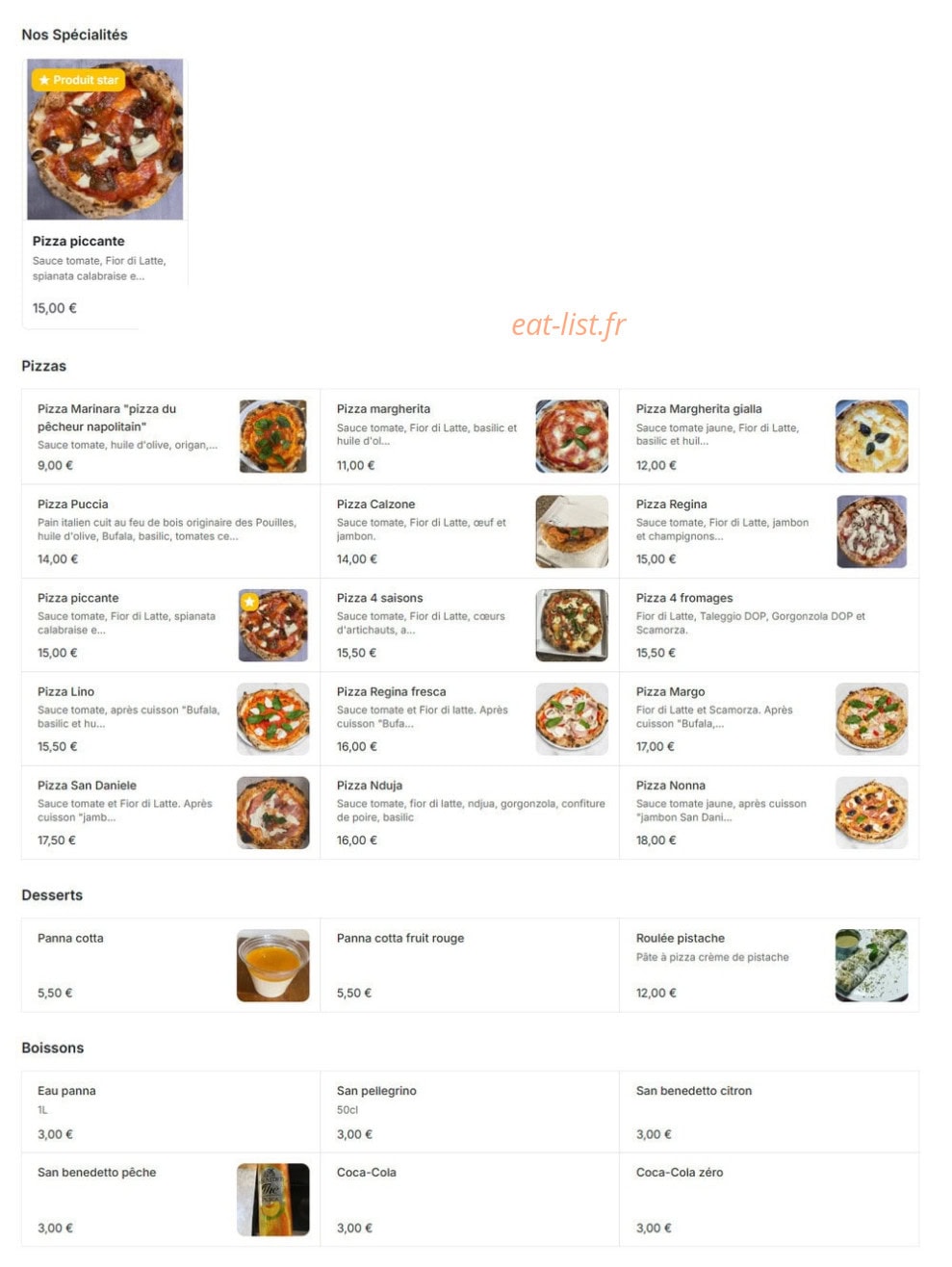 San severo — carte page 1