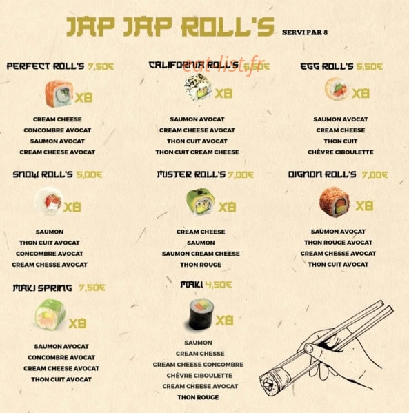 Japjap — carte page 7