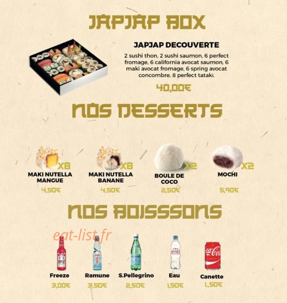 Japjap — carte page 8