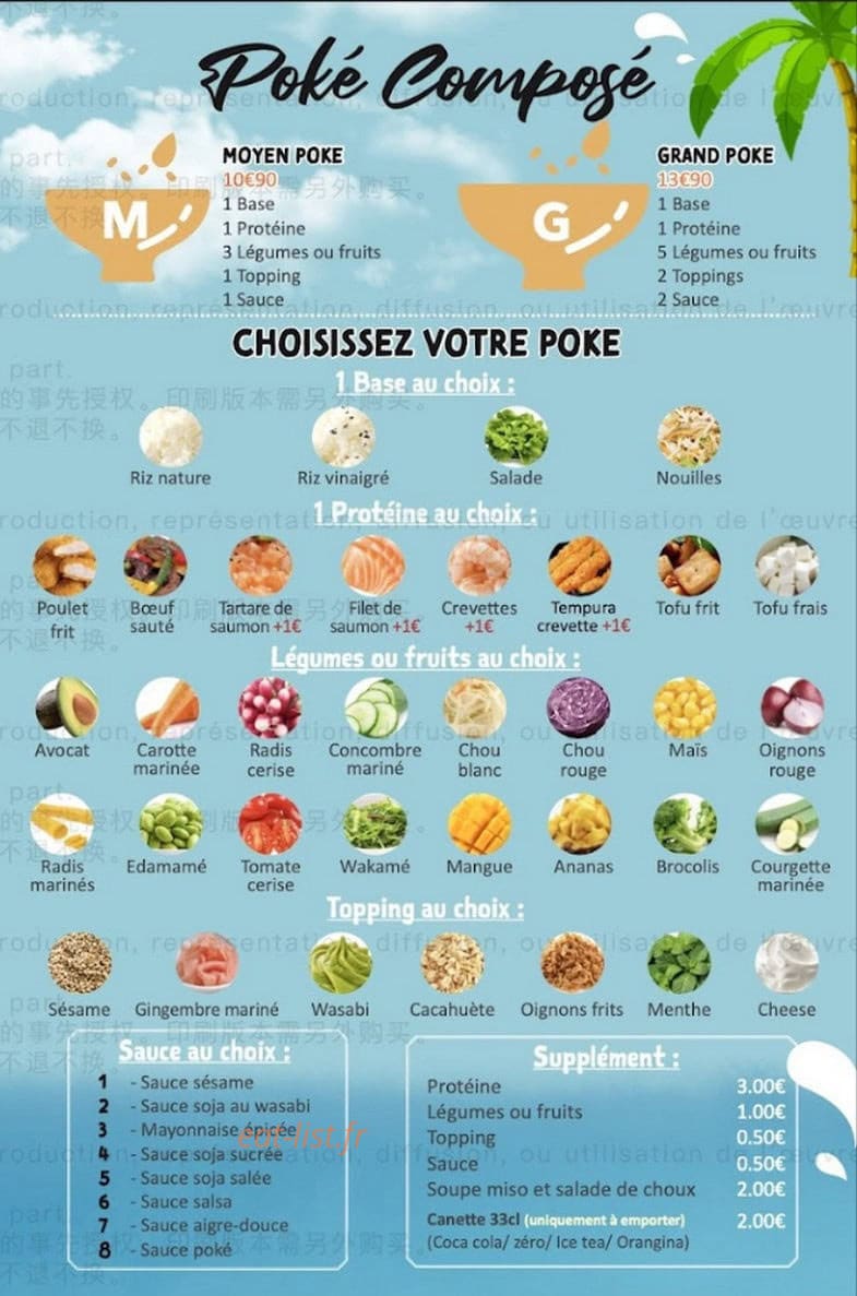 Kenko Poke — carte page 3