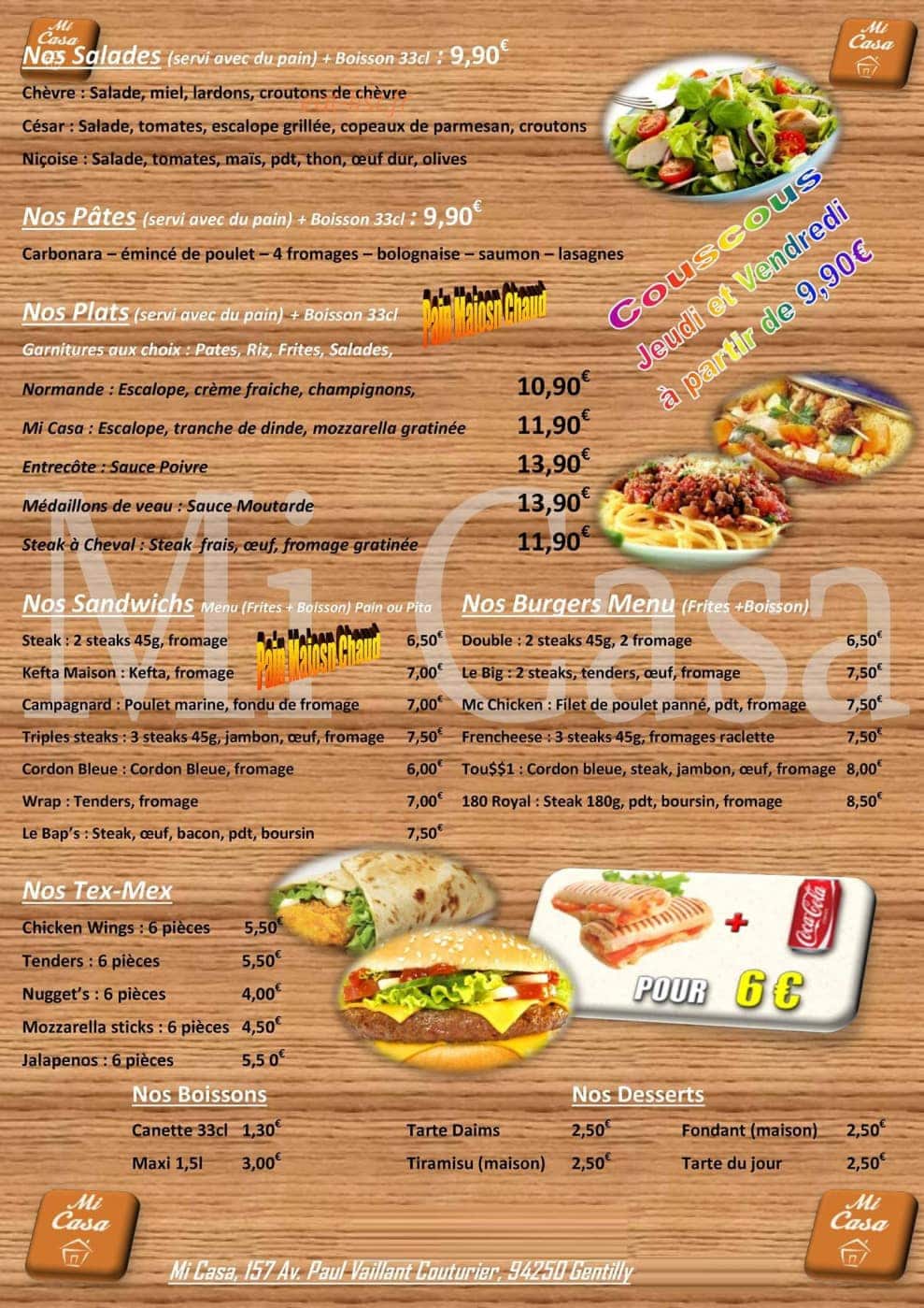 Mi Casa — carte page 2