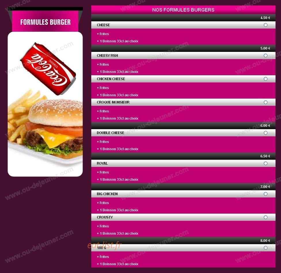 Pizza good time — carte page 8