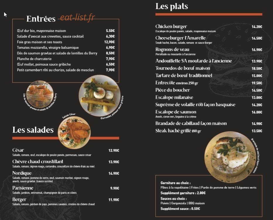 L'Amarelle — carte page 2