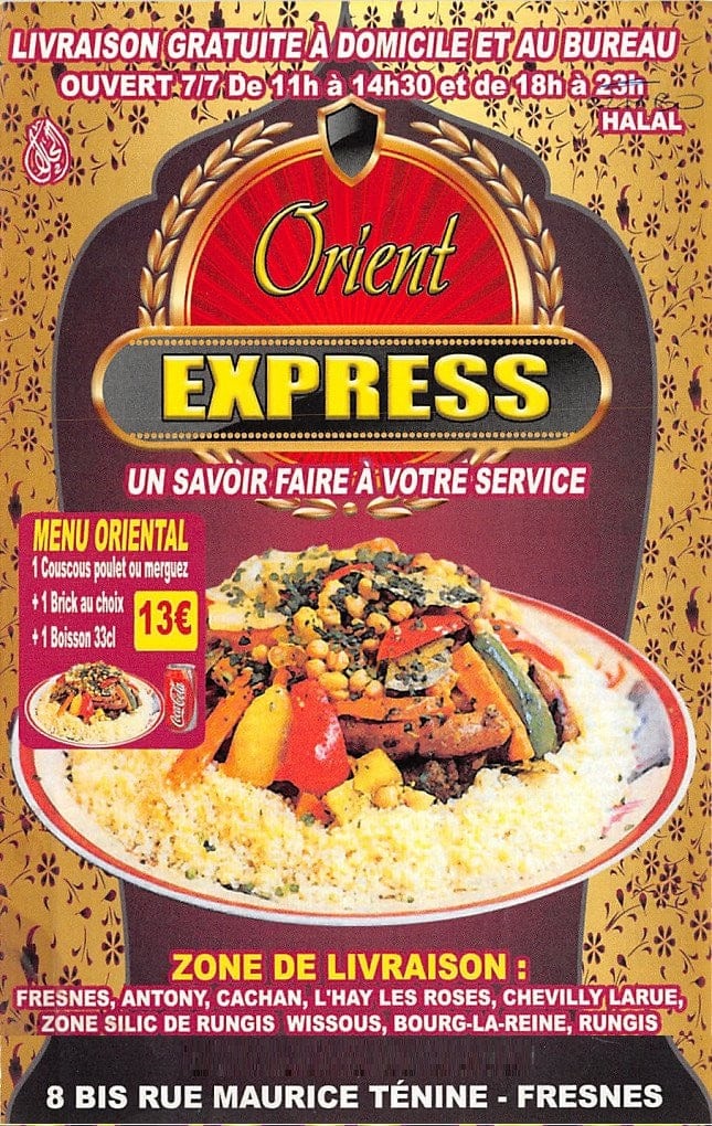 L'Orient Express — carte page 1