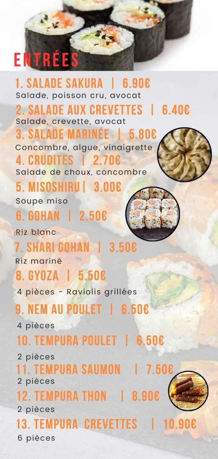 Le Bistro du Monde — carte page 3