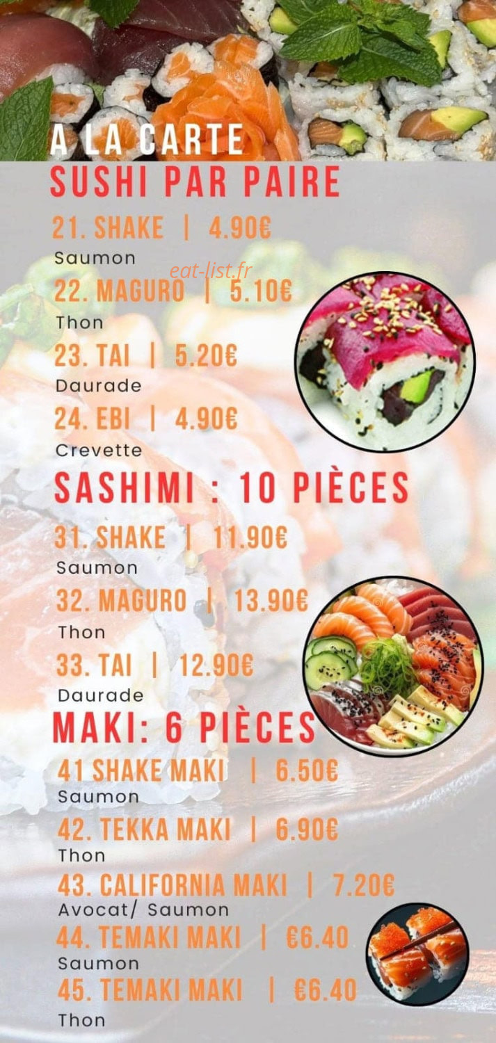 Le Bistro du Monde — carte page 2