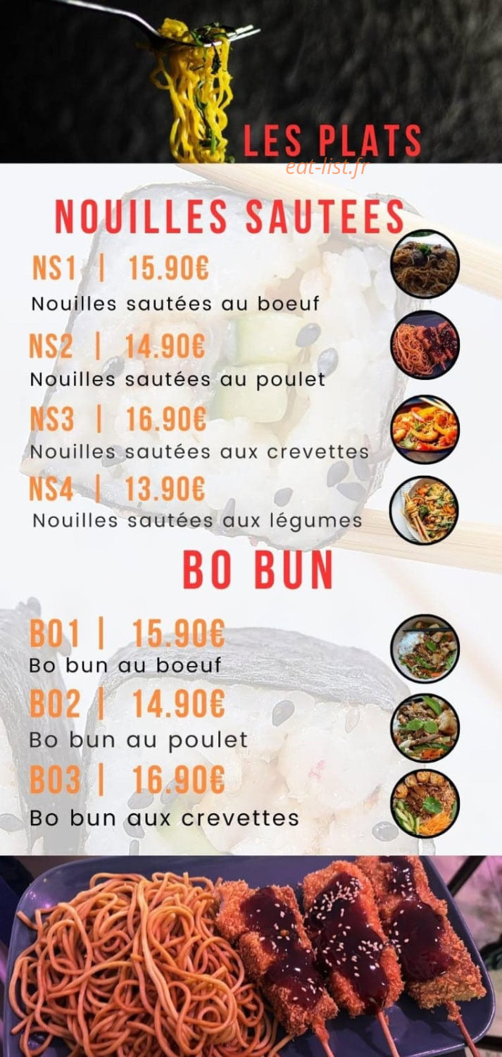 Le Bistro du Monde — carte page 6