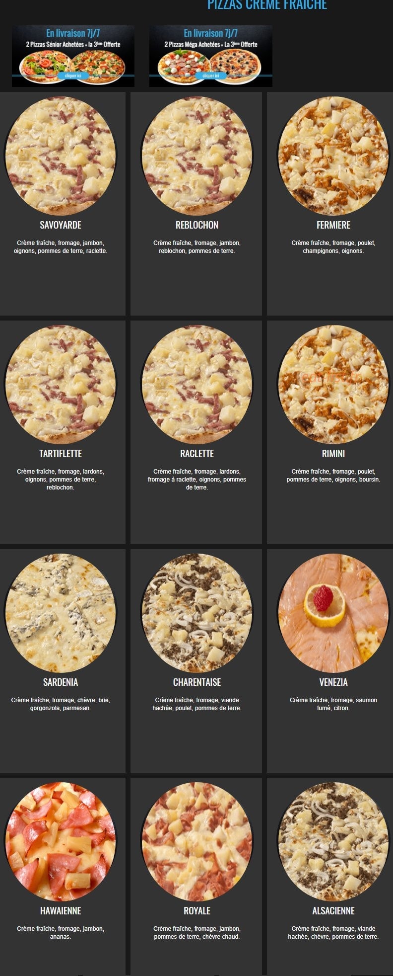 pizza bellucci — carte page 4