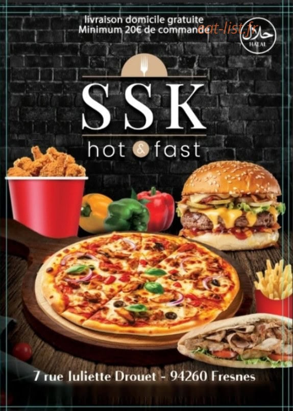Ssk Hot & Fast — carte page 1