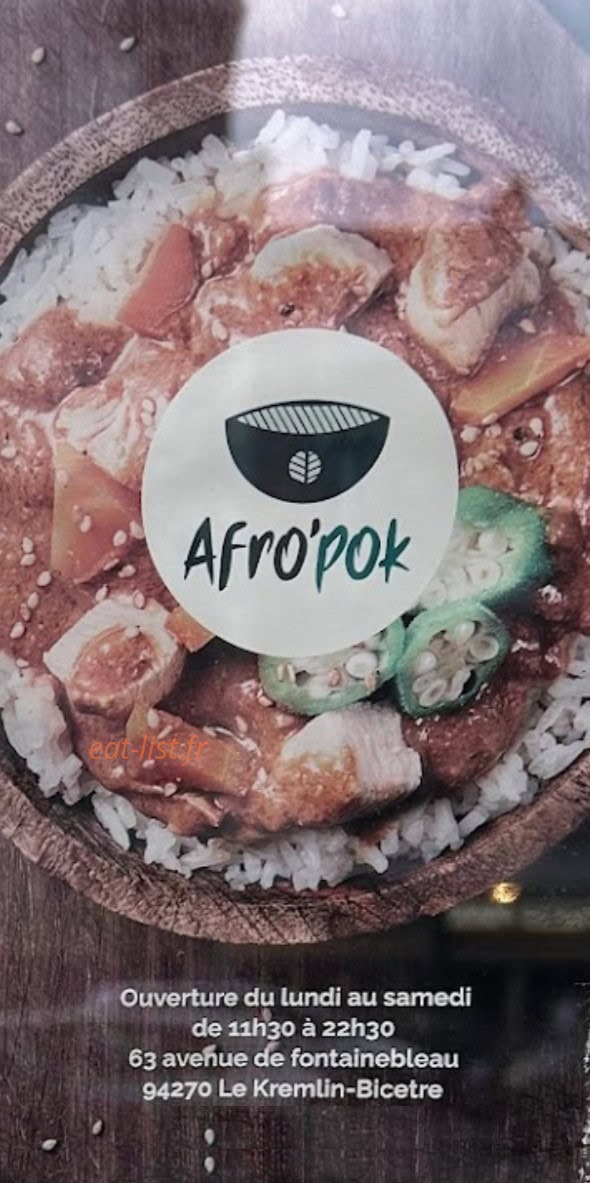 Afro'pok — carte page 1