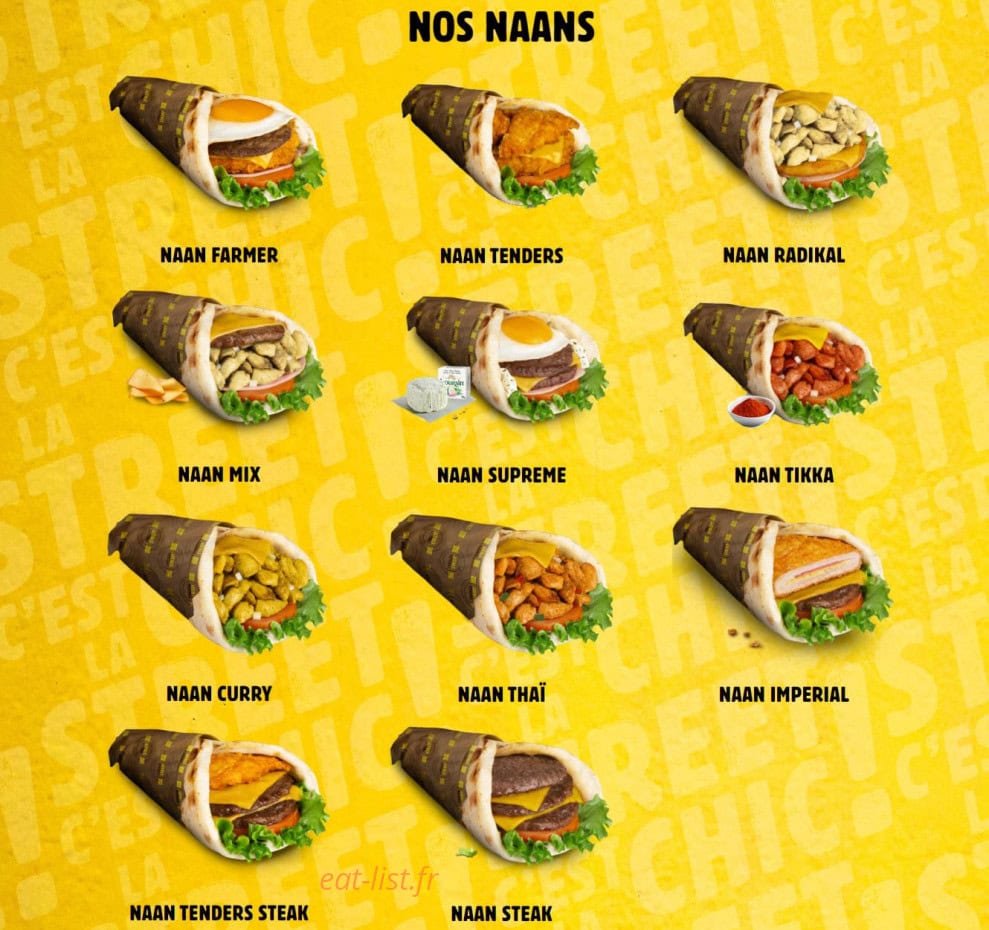 Chicken Street — carte page 1