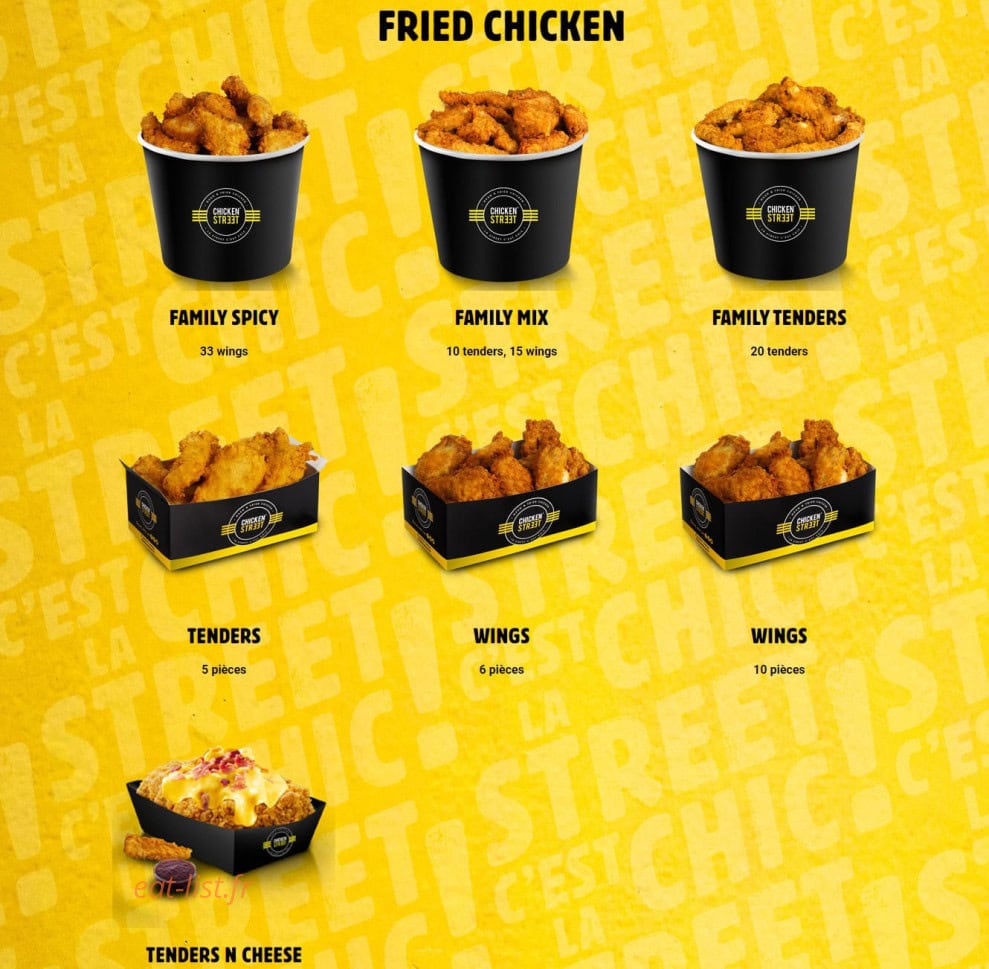 Chicken Street — carte page 2