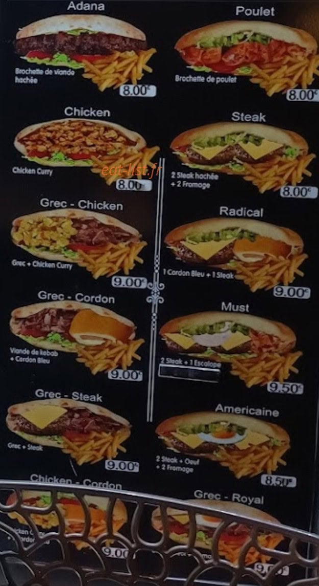 Grill Istanbul — carte page 3