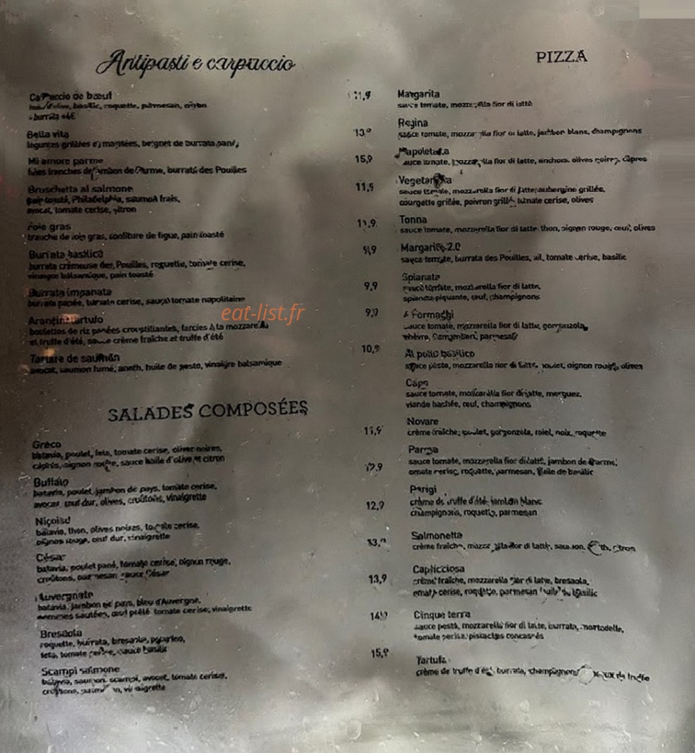 La Toscane — carte page 1