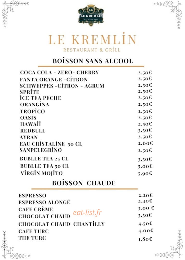 Le Kremlin — carte page 8